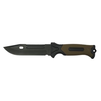 Coltello con lama fissa ADVENTURE BUSHCRAFT con acciarino KOMBAT JL16768-TCC 2