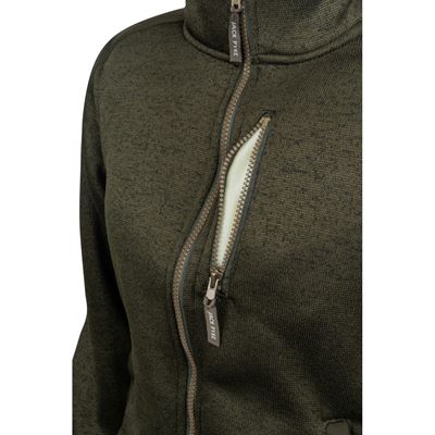 Giacca da donna SCANDINAVIAN SHERPA imbottita VERDE JACK PYKE JLJKTFLSCADO 7