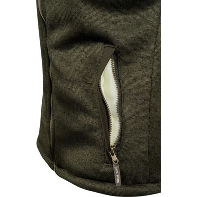 Giacca da donna SCANDINAVIAN SHERPA imbottita VERDE JACK PYKE JLJKTFLSCADO 8