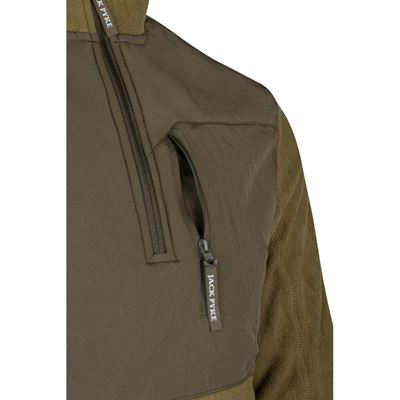 Felpa RANNOCK FLEECE PULLOVER DARK MUSTARD JACK PYKE JPULFLRANDM 8