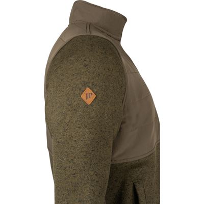 Felpa SNAP NECK in pile VERDE JACK PYKE JPULSNGRN 5