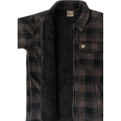 Camicia TUNDRA imbottita MARRONE JACK PYKE JSHIRTUNCKBRN 5