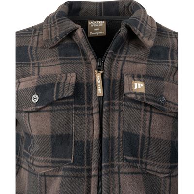 Camicia TUNDRA imbottita MARRONE JACK PYKE JSHIRTUNCKBRN 3