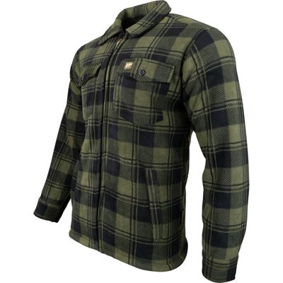 Camicia TUNDRA imbottita VERDE JACK PYKE JSHIRTUNCKGRN 4