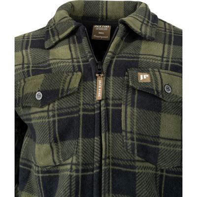 Camicia TUNDRA imbottita VERDE JACK PYKE JSHIRTUNCKGRN 7