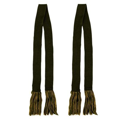 Giarrettiere con frange VERDI