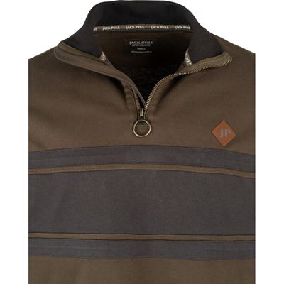 Felpa HALF ZIP CONTRAST VERDE JACK PYKE JSWSHZCON 5