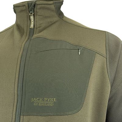 Giacca ASHCOMBE TECHNICAL FLEECE VERDE JACK PYKE JTFLJKTASHG 7