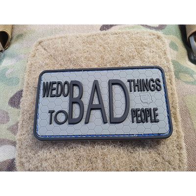 Toppa WE DO BAD THINGS plastica FOLIAGE/NERO
