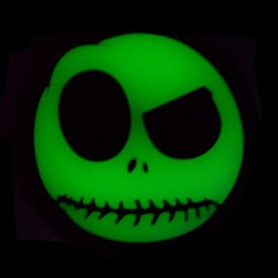 Toppa NIGHTMARE SMILEY plastica GLOW IN THE DARK ostatní JTG-BNS-GID 2