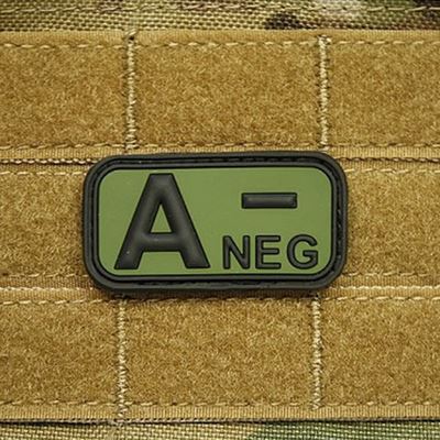 Toppa KREV A NEG plastica VERDE