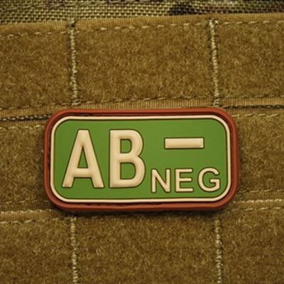 Patch KREV AB NEG plast MULTICAM®