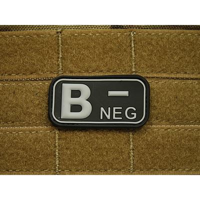 Toppa KREV B NEG plastica NERA SWAT