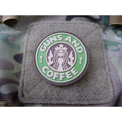Toppa GUNS AND COFFEE plastica MULTICAM®