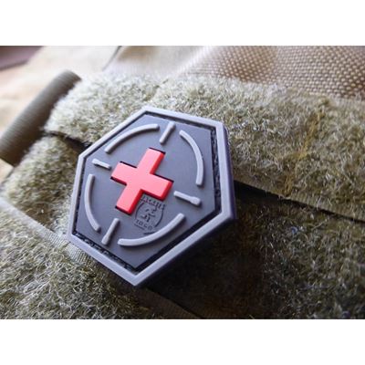 Toppa MEDIC RED CROSS in plastica con velcro JACKETS TO GO JTG-H-TMRC-BM 2