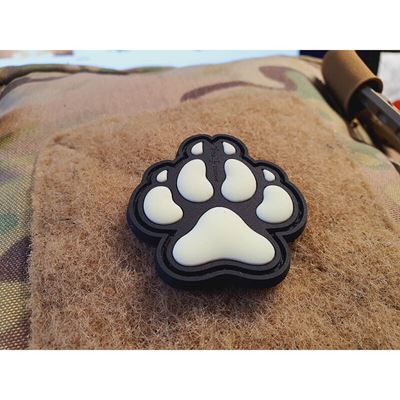 Toppa K9 zampa di cane plastica velcro GLOW IN THE DARK JACKETS TO GO JTG-K9P-GID 2