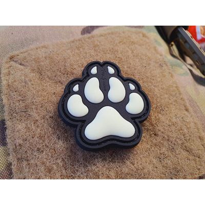 Toppa K9 zampa di cane plastica velcro GLOW IN THE DARK