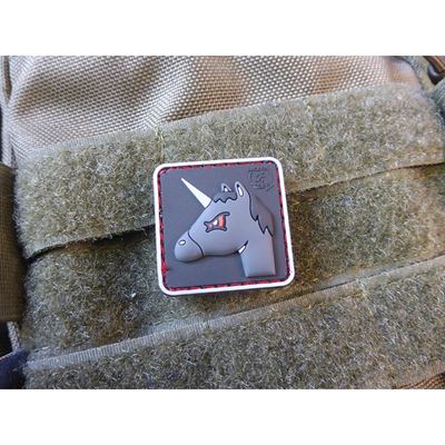 Toppa UNICO CORNO ARRABBIATO in plastica VELCRO