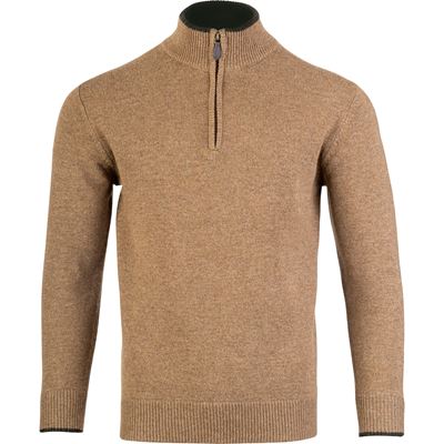 Maglione ASHCOMBE con zip in lana d'agnello BARLEY JACK PYKE JZKNITASHBAR 2