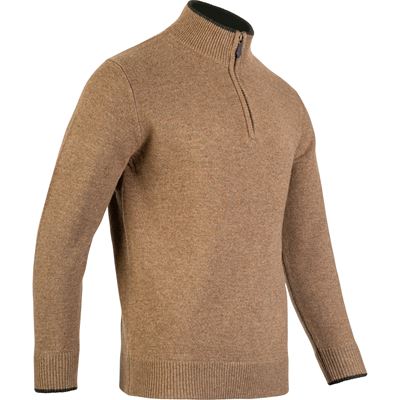 Maglione ASHCOMBE con zip in lana d'agnello BARLEY JACK PYKE JZKNITASHBAR 3