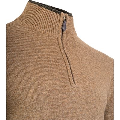Maglione ASHCOMBE con zip in lana d'agnello BARLEY JACK PYKE JZKNITASHBAR 6