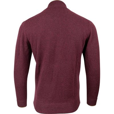 Maglione ASHCOMBE con zip in lana d'agnello PLUM JACK PYKE JZKNITASHPL 3