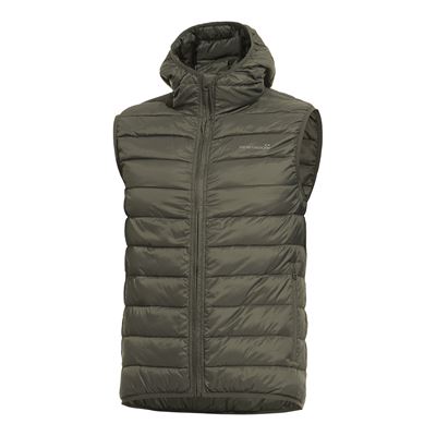 Gilet AURORA imbottito con cappuccio RAL 7013