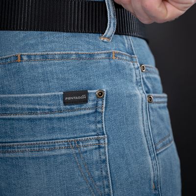 Pantaloni tattici in jeans ROGUE Jeans AZZURRO CHIARO PENTAGON K05028-126 4