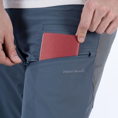 Pantaloncini RENEGADE SAVANNA BLU/GRIGIO PENTAGON K05049-76 5