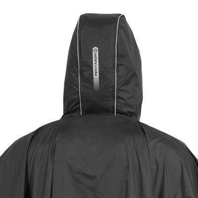 Poncho impermeabile CLOUDBURST NERO PENTAGON K07018-01 4