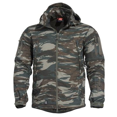 Giacca ARTAXES softshell CAMUFLAGE GRECO
