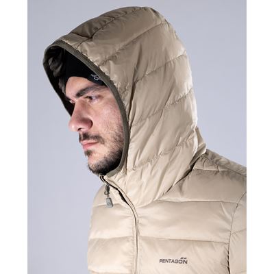 Giacca con cappuccio AURORA 2.0 PUFFER HOODED KHAKI PENTAGON K08048-2.0-04 6