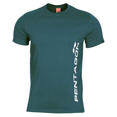 Maglietta PENTAGON VERTICAL PETROL BLUE