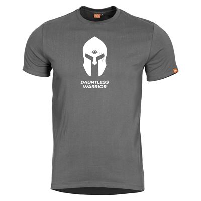 Maglietta SPARTAN HELMET WOLF GREY