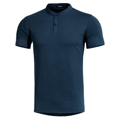 Maglietta ROMEO HENLEY 2.0 manica corta BLU