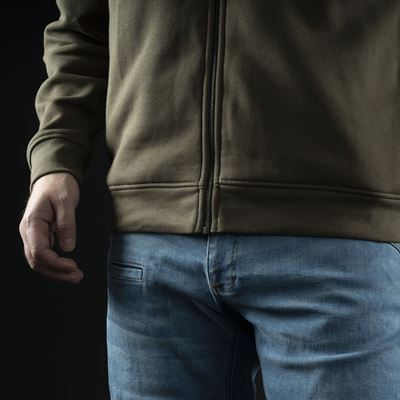 Felpa COLLO ALTO con cerniera RAL 7013 PENTAGON K09052-06E 6