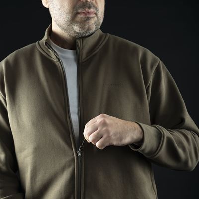 Felpa COLLO ALTO con cerniera RAL 7013 PENTAGON K09052-06E 3