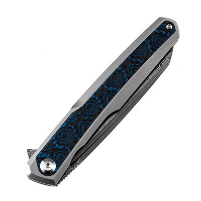 Coltello pieghevole ARCUS lama liscia damasco KANSEPT K1046D2 3