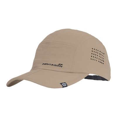 Cappellino ZAKROS rip-stop pieghevole KHAKI