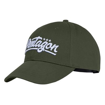 Cappellino COMPETITOR BB CAP con ricamo PENTAGON OLIVE GREEN