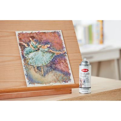 Spray fissante KRYLON WORKABLE FIXATIF 325 ml KRYLON K1306 2