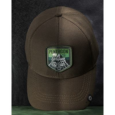 Cappellino da baseball CONQUER MESH BB RAL 7013 PENTAGON K13073-06E 5