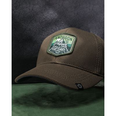 Cappellino da baseball CONQUER MESH BB RAL 7013 PENTAGON K13073-06E 3
