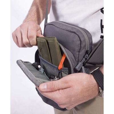 Borsa a tracolla KLEOS GRIGIA - WOLF GREY PENTAGON K16096-08 2