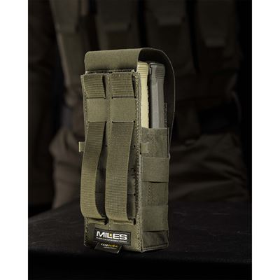 Custodia AMINA per due caricatori di tipo STANAG 4179 e AKM RAL 7013 PENTAGON K17110-06E 5