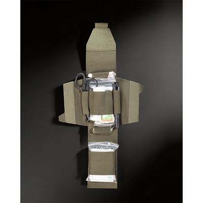 Custodia AMINA per kit di pronto soccorso orizzontale RAL 7013 PENTAGON K17114-06E 4
