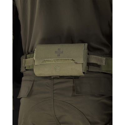Custodia AMINA per kit di pronto soccorso orizzontale RAL 7013 PENTAGON K17114-06E 7
