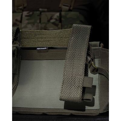 Gilet AMINA Micro Chest Rig RAL 7013 PENTAGON K20010-06E 6