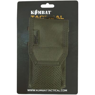 Custodia protettiva MOLLE per telefoni con cordino VERDE KOMBAT KO-2090-OD 4