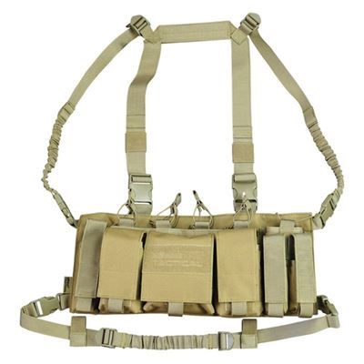 Gilet tattico TROJAN CHEST RIG COYOTE